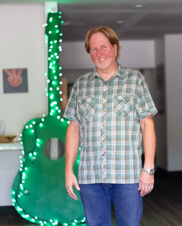 Mike Paget Founder Green Guitar Folk House Kansas City