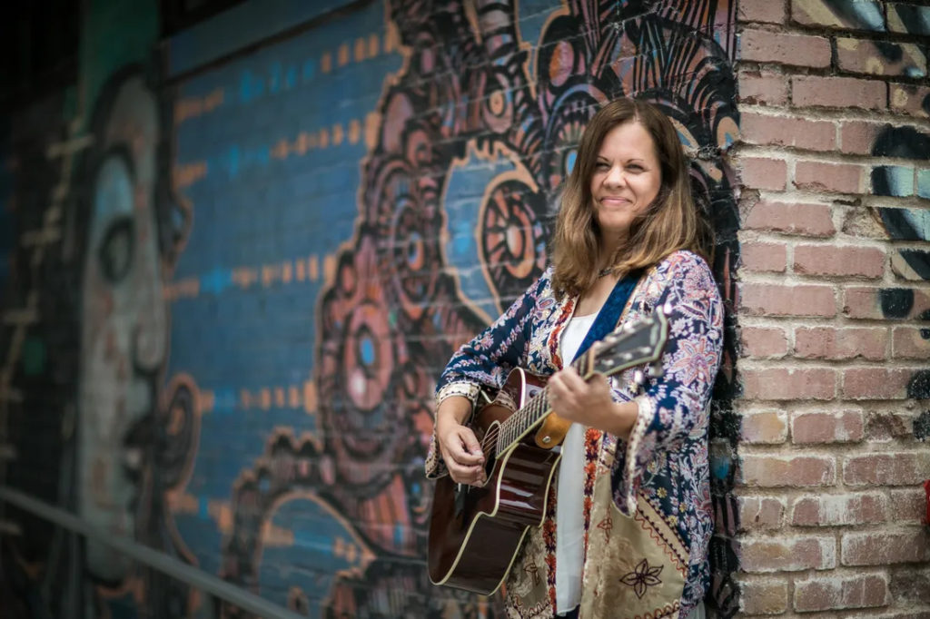 Joy Zimmerman at the Green Guitar Folk House