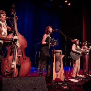 Weda Skirts 2023 with Elexa Dawson Green Guitar Folk Lenexa Kansas