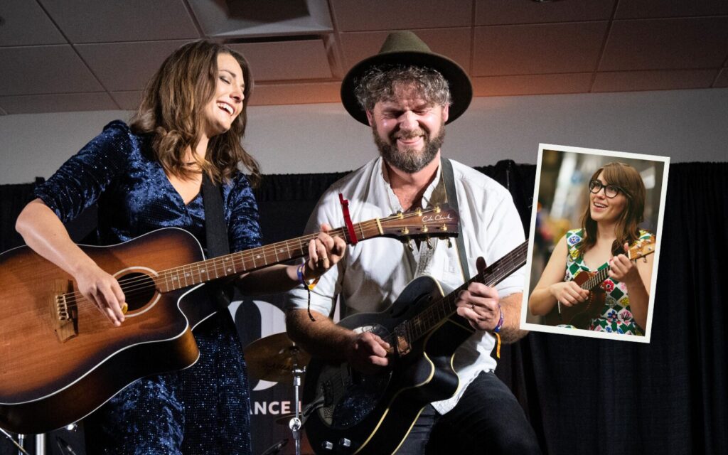 South for Winter with Danielle Ate the Sandwich opening Green Guitar Folk House 2025