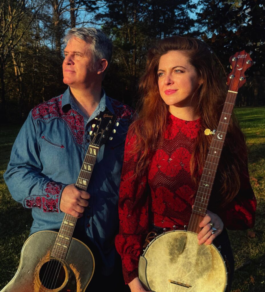 Kelly Hunt Dirk Powell Green Guitar Folk House